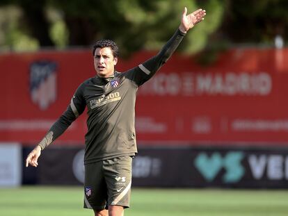 José María Giménez, esta pretemporada.