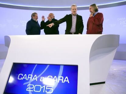 Tot està a punt a TVE per al cara a cara.