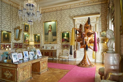 Vista de la exposición 'Flamboyant', en el Palacio de Liria hasta el 31 de agosto.