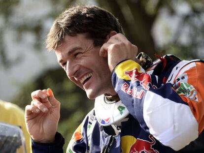 Marc Coma durant el Dakar del 2015.