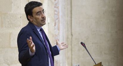Mario Jiménez, en el Parlamento en septiembre pasado.