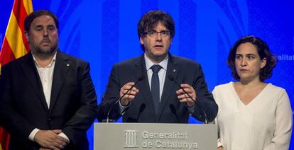 El presidente de la Generalitat, Carles Puigdemont.