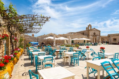 Marzamemi, el pueblo de la costa sur de Sicilia.