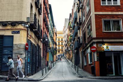 El barrio madrileño de Lavapiés.