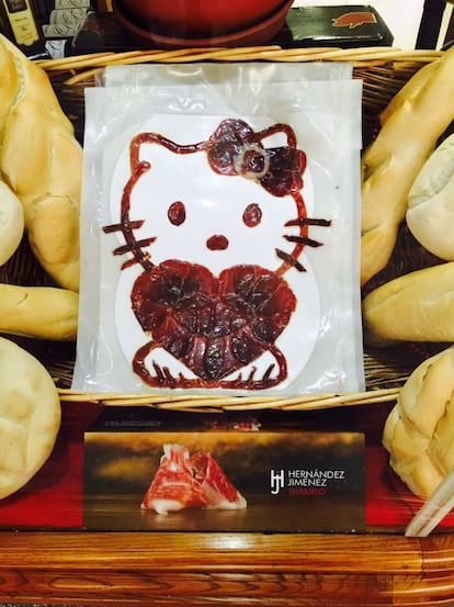 Hello Kitty de jamón