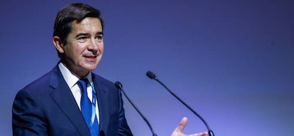 El presidente de BBVA, Carlos Torres.