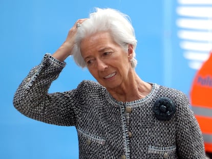La presidenta del BCE Christine Lagarde, en una imagen de archivo.
