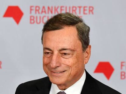 Mario Draghi, Presidente del Banco Central Europeo.