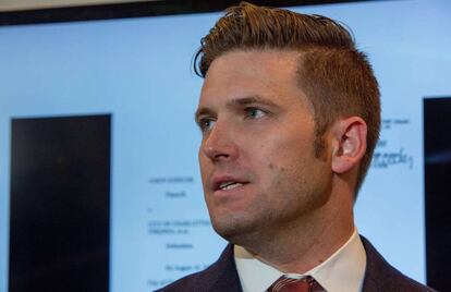 El ultraderechista Richard Spencer, el pasado lunes