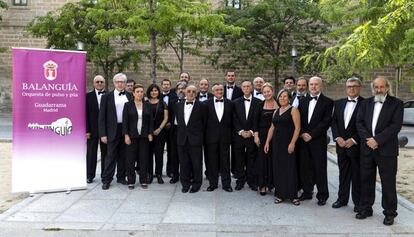 La orquesta Balanguía, afitriona de la asamblea del FEGIP este año en Guadarrama.