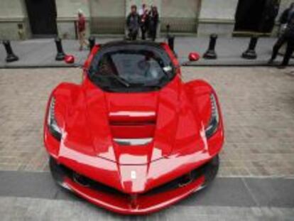 Uno de los modelos de Ferrari.