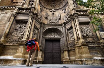 Igreja de Santa María de Viana, em Navarra.