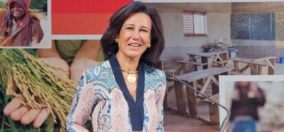 Ana Patricia Bot&iacute;n, presidenta de Santander