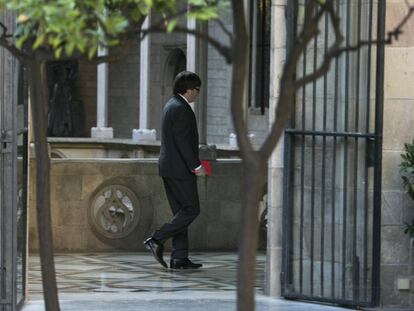 Catalan regional premier Carles Puigdemont.