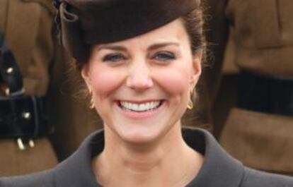 Último acto público de Kate Middleton antes de dar a luz.