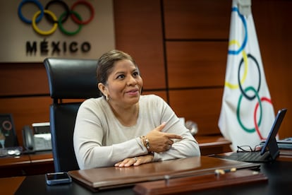 María José Alcalá, Presidenta del Comíte Olímpico Mexicano