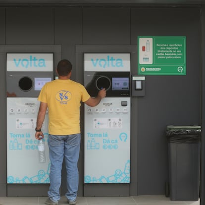 Mercadona de Portugal se pueden devolver latas y botellas por dinero