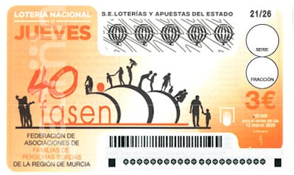 Décimo de Lotería Nacional del jueves 12 de marzo de 2026