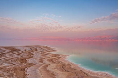 El mar Muerto, en Jordania.