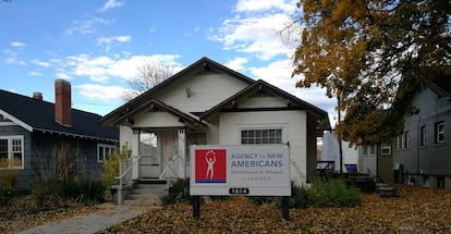 La sede de &#039;Agency for New Americans&#039; en Boise (Idaho).