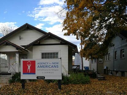 La sede de &#039;Agency for New Americans&#039; en Boise (Idaho).
