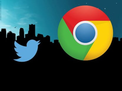 Chrome, Twitter e Instagram