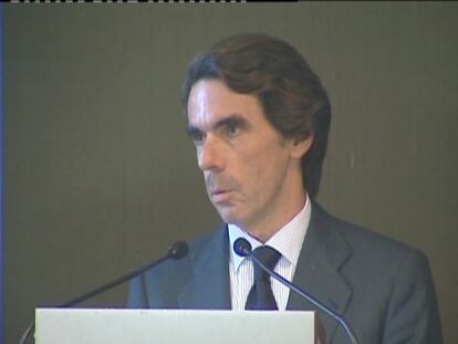 Aznar: "Es bueno que en un partido haya un líder, no varios"