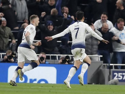 Son marca e dá vitória ao Tottenham contra o Manchester City na Champions