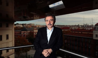 Manuel Borja-Villel en la azotea de la ampliación del Reina Sofía, realizada por Jean Nouvel.