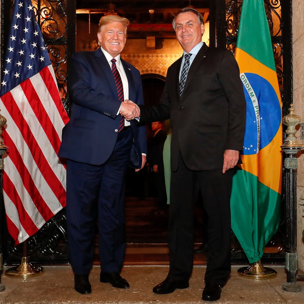 Trump troca afagos com Bolsonaro e reforça imagem de aliança ...
