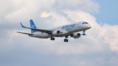 Uno de los aviones de Air Europa Express.