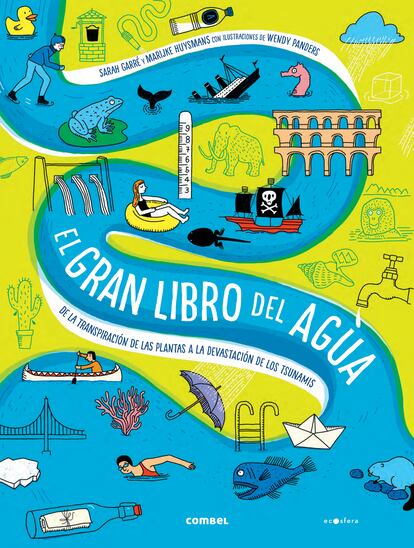 Portada del libro 'El gran libro del agua'. EDITORIAL COMBEL