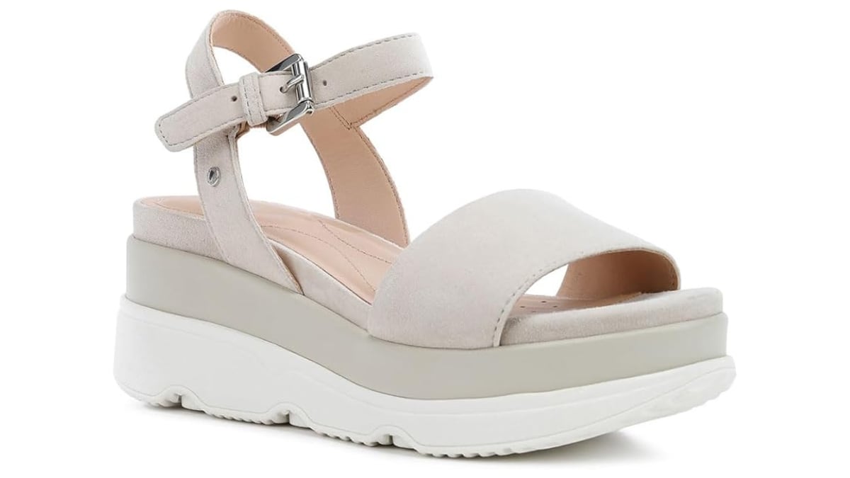 Sandalias con plataforma para mujer.