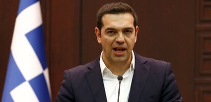 Alexis Tsipras, primer ministro griego. 