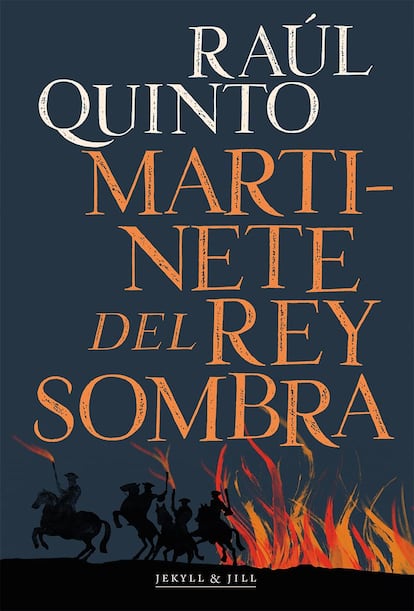 Portada de 'Martinete del rey sombra', de Raúl Quinto.