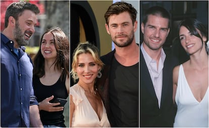 Ben Affleck, Ana de Armas, Elsa Pataky, Chris Hemsworth, Tom Cruise y Penélope Cruz.