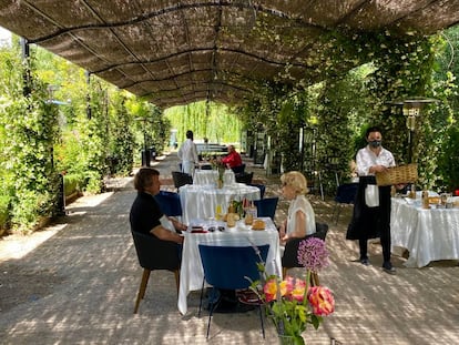 Comedor de La Huerta de Carabaña.