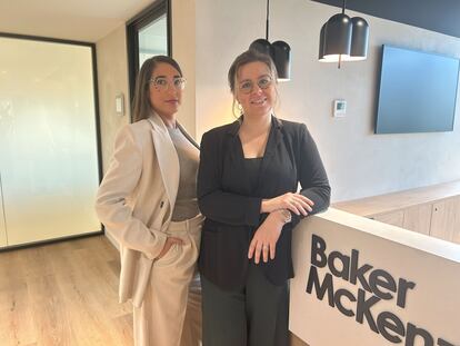 Davinia Rogel y Elisabet Cots (Baker McKenzie España).