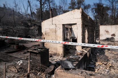 La vivienda donde vivía 'la Pati' con sus dos hijos y su madre.