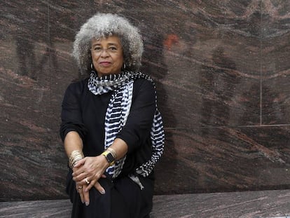 Angela Davis, en el CCCB, con motivo de la conferencia &#039;La revoluci&oacute;n hoy&#039;