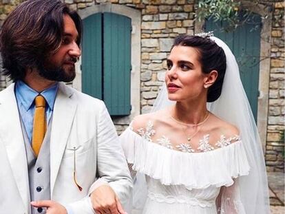 La segunda (y secreta) boda de Carlota Casiraghi y Dimitri Rassam