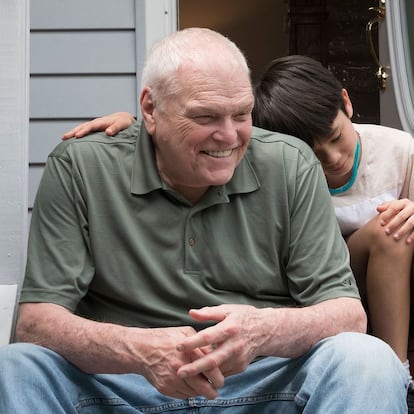 Brian Dennehy y Lucas Jaye, en 'El verano de Cody'.