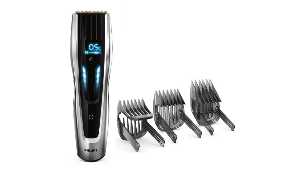 Máquina para cortar el pelo de hombre serie 9000, de Philips.