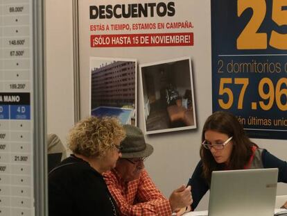 Stand en la &uacute;ltima edici&oacute;n del Sal&oacute;n Inmobiliario de Madrid.  