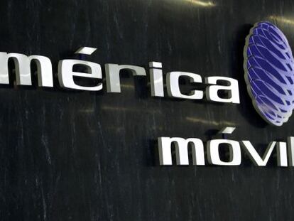 Logotipo de America Movil.