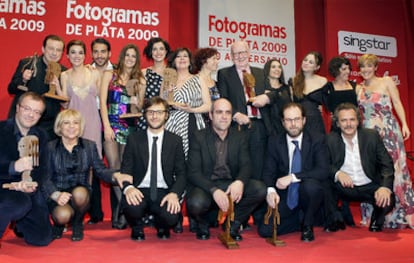 Imagen de los ganadores de la 60 edición de los Fotogramas de Plata