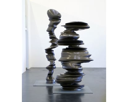 'Four Scultures', de Tony Cragg, una de las obras que Marjaliza ocultaba en Ginebra.