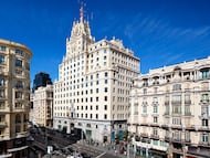Sede histórica de Telefónica en la Gran Vía Madrileña.