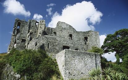 Ruinas del King John&rsquo;s Castle en Carlingford, en el condado irland&eacute;s de Louth. 
 
 