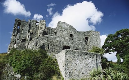 Ruinas del King John’s Castle en Carlingford, en el condado irlandés de Louth.